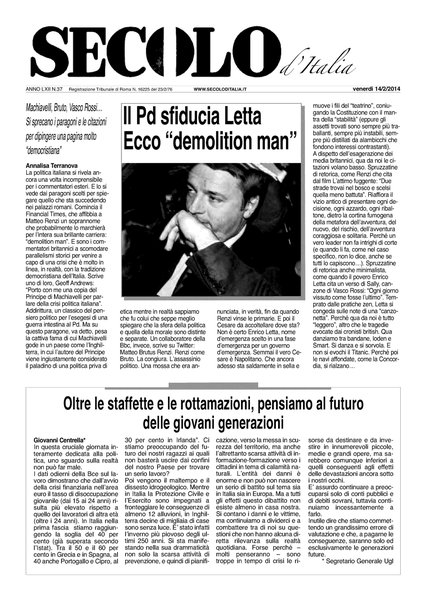 Il Secolo d'Italia : quotidiano per gli italiani